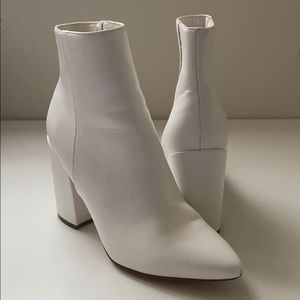Madden girl White boots
